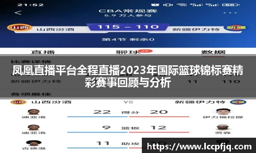 凤凰直播平台全程直播2023年国际篮球锦标赛精彩赛事回顾与分析